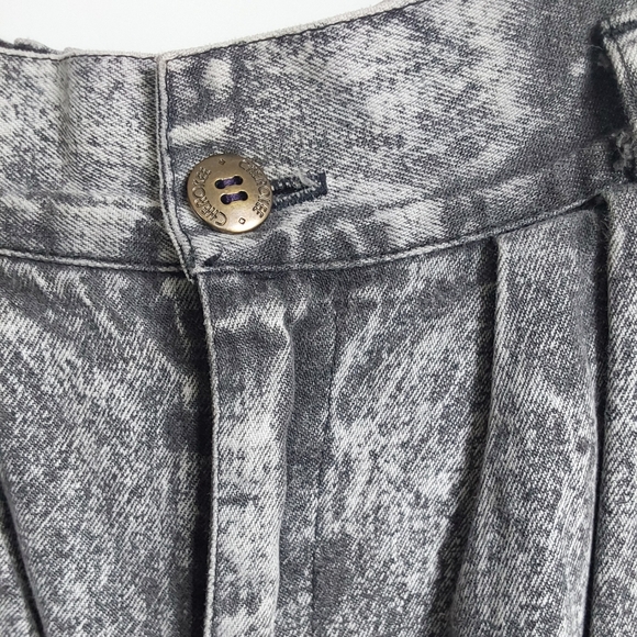 Cherokee Vintage Black Acid Wash Mom Jeans - Picture 2 of 14